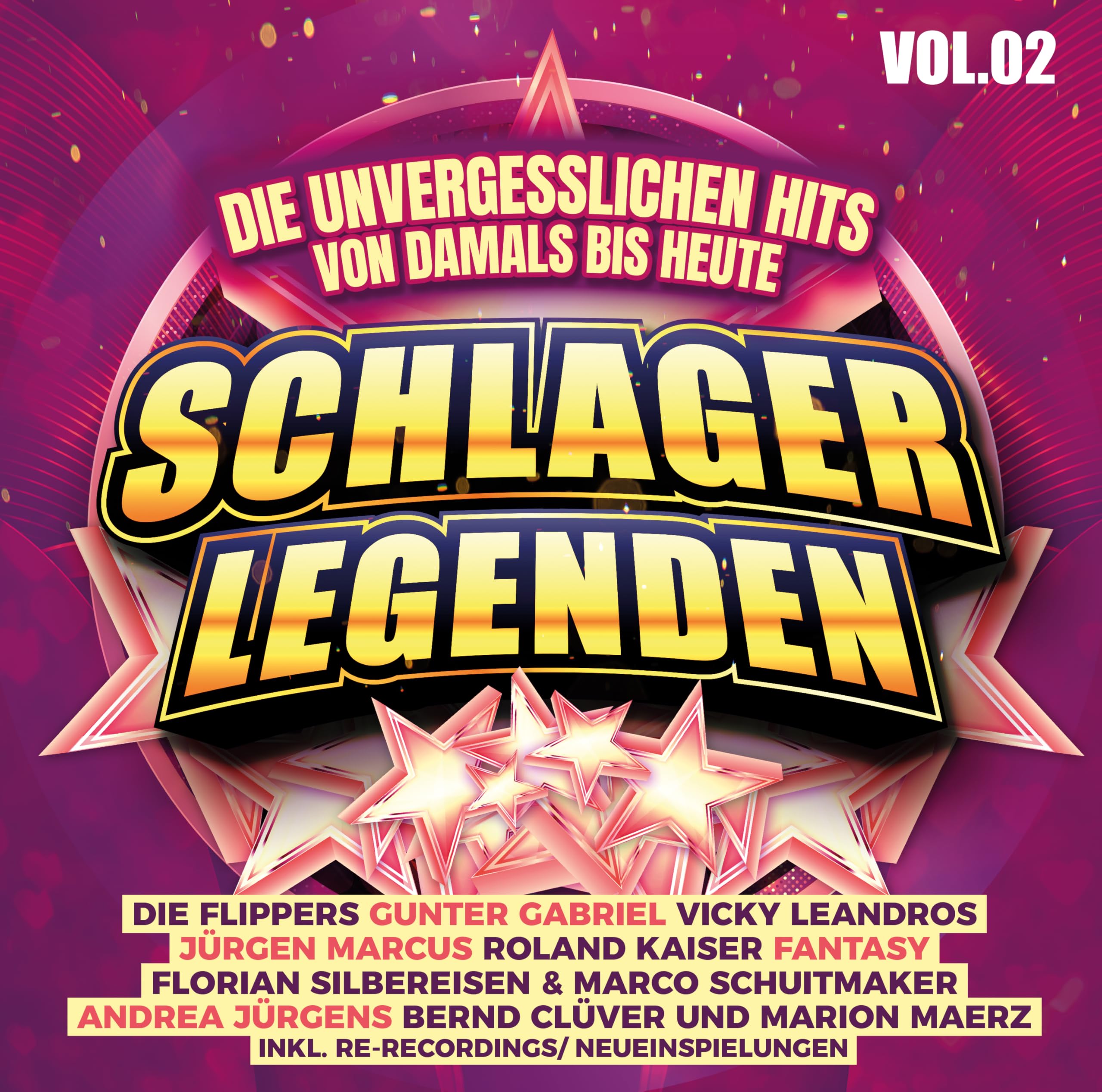 Sampler - Schlager Legenden 2 - Die Unvergesslichen Hits von Damals bis Heute