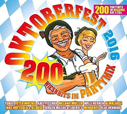 Sampler - Oktoberfest 2016 - 200 Wiesnhits im Partymix