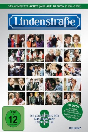- Die Lindenstraße - Das achte Jahr, Folge 365-416 (Collector's Edition, 10 DVDs)