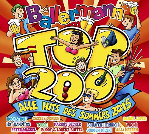 Sampler - Ballermann Top 200 - Alle Hits des Sommers 2015