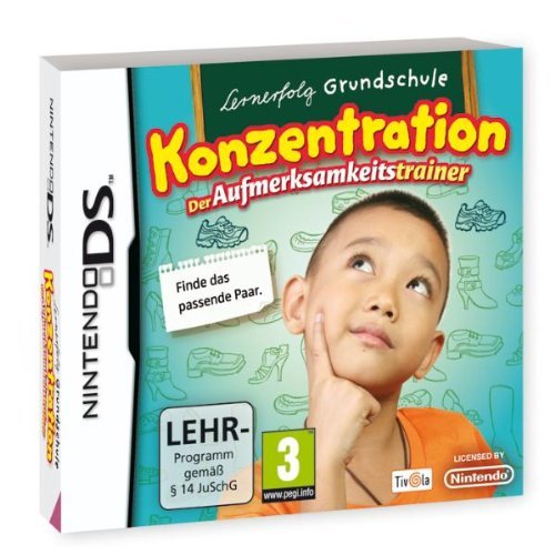 Nintendo DS - Lernerfolg Grundschule: Konzentration. Der Aufmerksamkeitstrainer