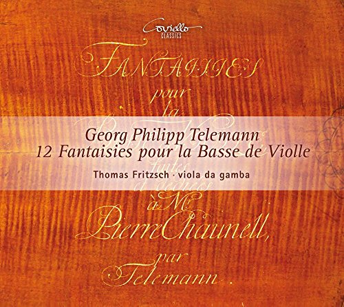 Thomas Fritsch - Telemann: 12 Fantasien für Gambe Solo TWV 40:26-37 (Weltersteinspielung)