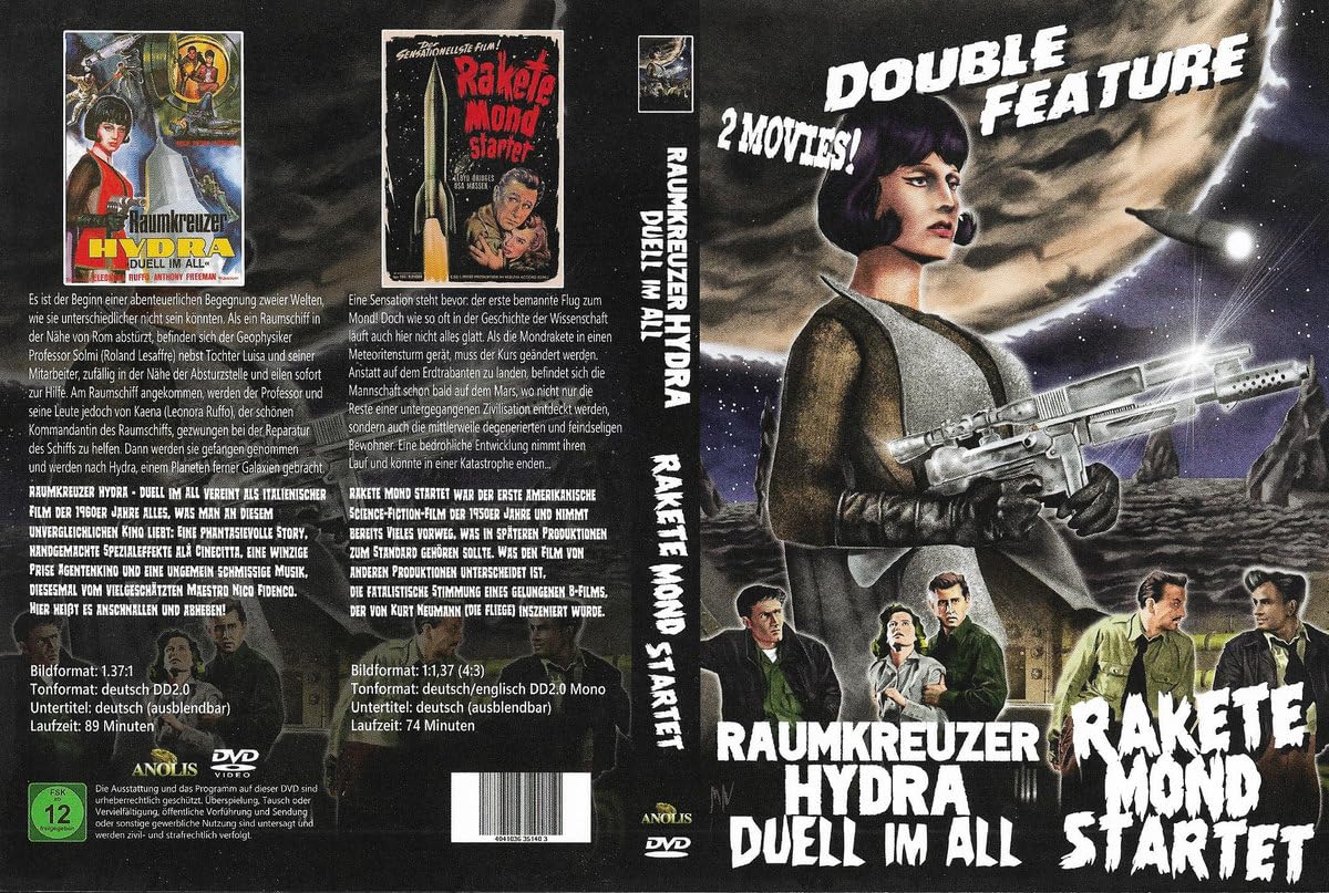 DVD - Raumkreuzer Hydra - Duell im All / Rakete Mond startet