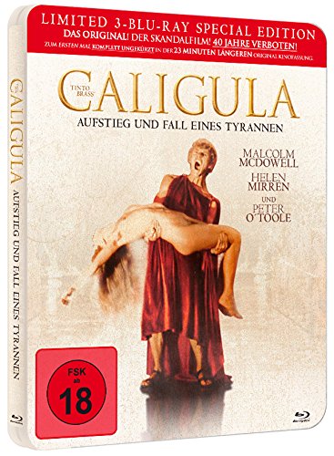  - Tinto Brass' Caligula (Limited 3-Disc Blu-Ray Steelbook Edition, Uncut) [3 Blu-rays]