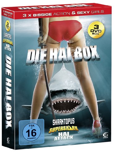  - Die Hai-Box - Boxset mit 3 Hai-Knallern (Sharktopus, Supershark, Hai Attack) [3 DVDs]