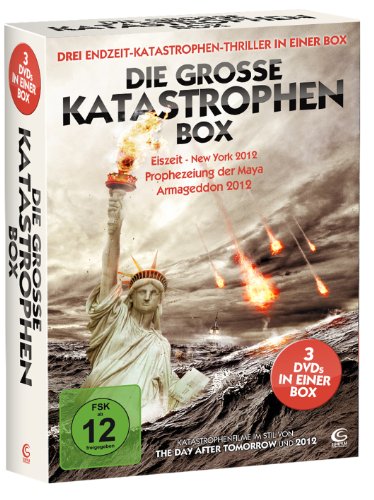  - Die große Katastrophenbox - Boxset mit 3 Filmen: Eiszeit - New York 2012, Prophezeiung der Maya, Armageddon 2012 (3 DVDs)