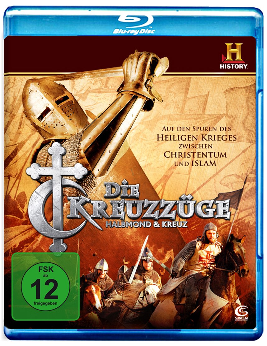 Blu-ray - Die Kreuzzüge - Halbmond & Kreuz (History)