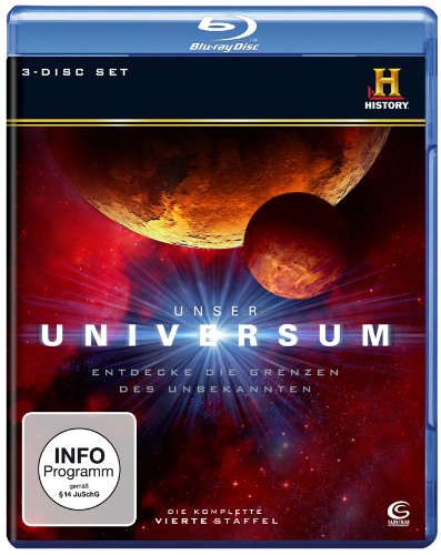Blu-ray - Unser Universum - Staffel 4 (History) (3 Blu-rays)
