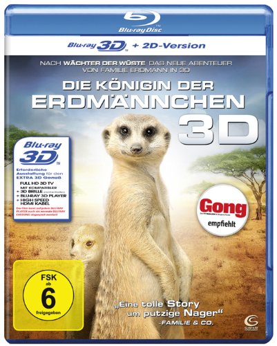  - Die Königin der Erdmännchen 3D (+ 2D Version) [Blu-ray 3D]