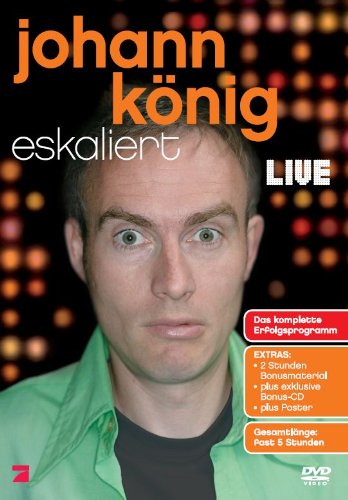 DVD - Johann König - Eskaliert Live (+Bonus CD)