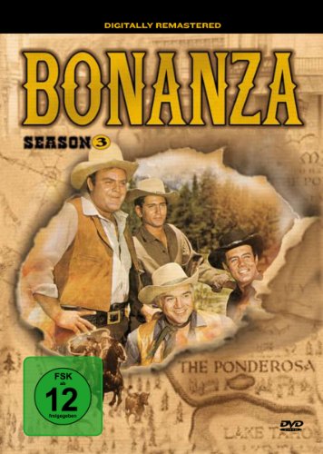 DVD - Bonanza - Season 3 (Neuauflage) (8 DVDs)