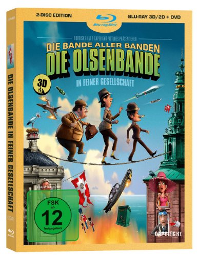  - Die Olsenbande in feiner Gesellschaft (+ Blu-ray + DVD) [Blu-ray 3D]