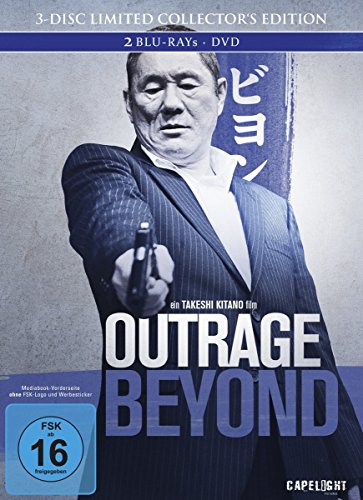 Blu-ray - Outrage Beyond (3-Disc Limited Collector's Edition) - Blu-Ray, DVD + Bonus-Blu-Ray im Mediabook [Limited Edition]