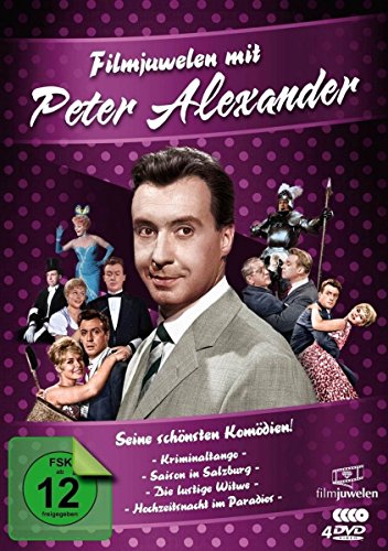  - Filmjuwelen mit Peter Alexander: Seine schönsten Komödien! [4 DVDs]