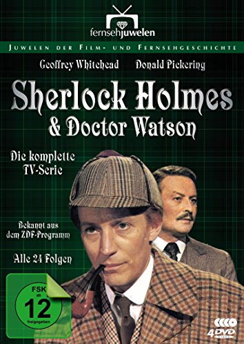 DVD - Sherlock Holmes und Dr. Watson - Komplettbox (Alle 24 Folgen) - Fernsehjuwelen [4 DVDs]