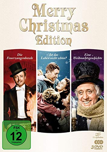 DVD - Merry Christmas Edition (Die Feuerzangenbowle / Ist das Leben nicht schön? / Eine Weihnachtsgeschichte)