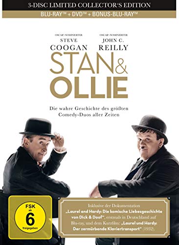Blu-ray - Stan & Ollie (  DVD) (Limited 3-Disc Collector's Edition)