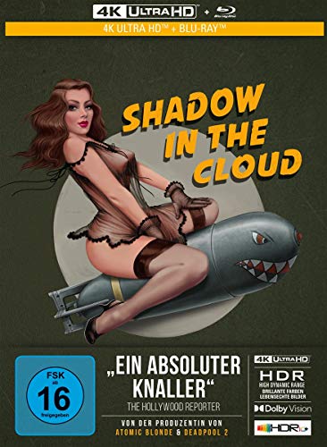 Chloë Grace Moretz, Nick Robinson, Beulah Koale, Roseanne Liang, Chloë Grace Moretz, Nick Robinson - Shadow in the Cloud - 2-Disc Limited Collector's Edition im Mediabook (4K Ultra-HD/Ultra-HD + Blu-Ray) (Deutsche Version)
