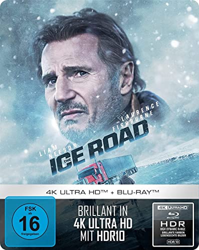 Blu-ray - The Ice Road - 2-Disc Limited Steelbook (Deutsch/OV) (4K UHD/UHD-Blu-ray + Blu-ray)