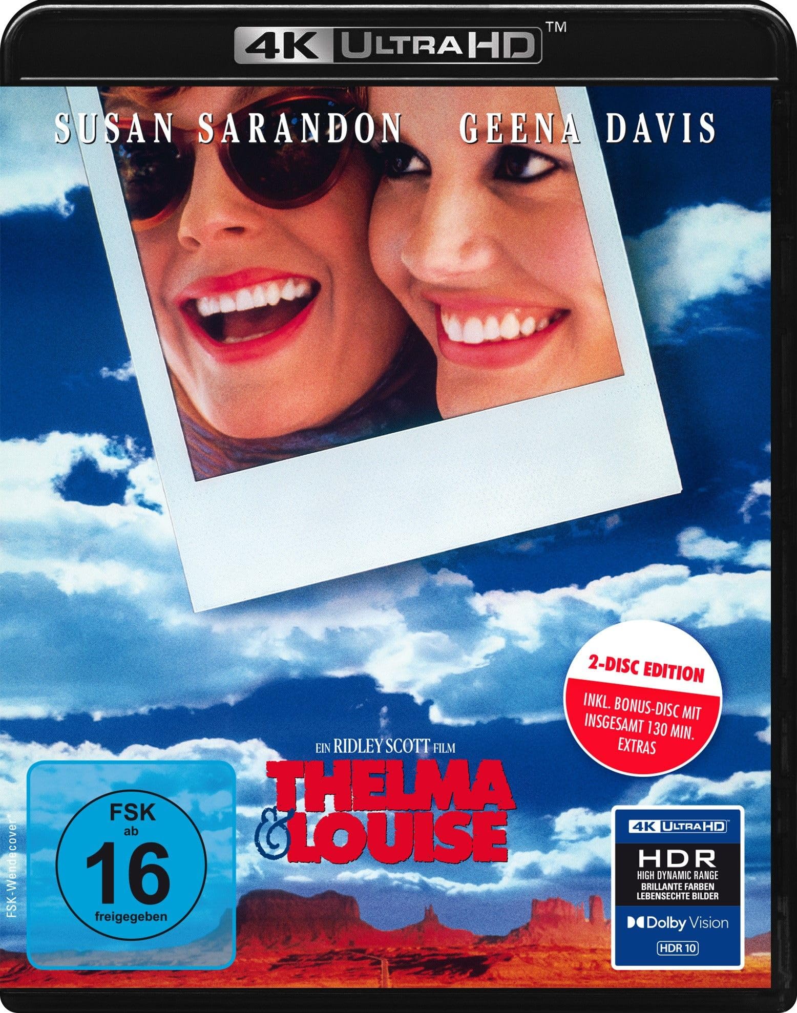 Blu-ray - Thelma & Louise Ultra HD (2-Disc Edition)