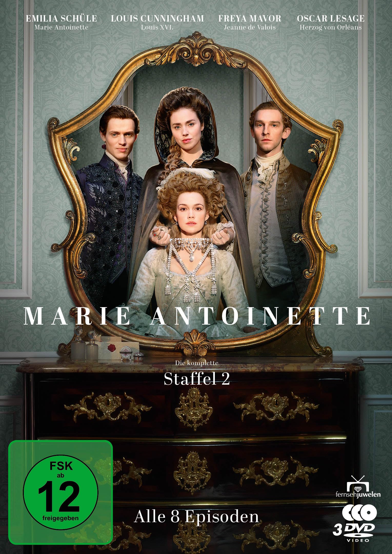 DVD - Marie Antoniette - Staffel 2 (Episoden 9-16) (Fernsehjuwelen)