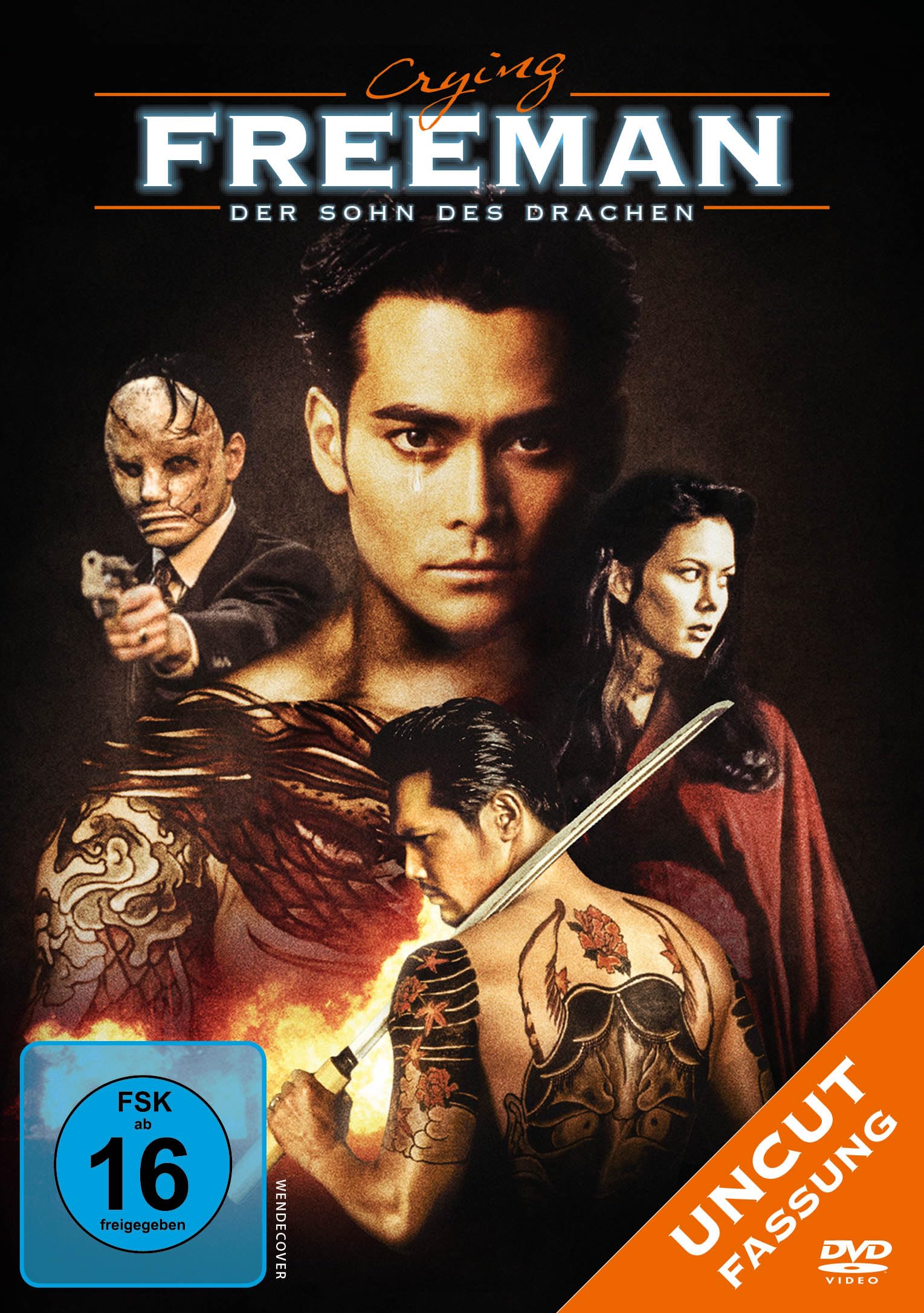 DVD - Crying Freeman - Der Sohn des Drachen (Uncut)