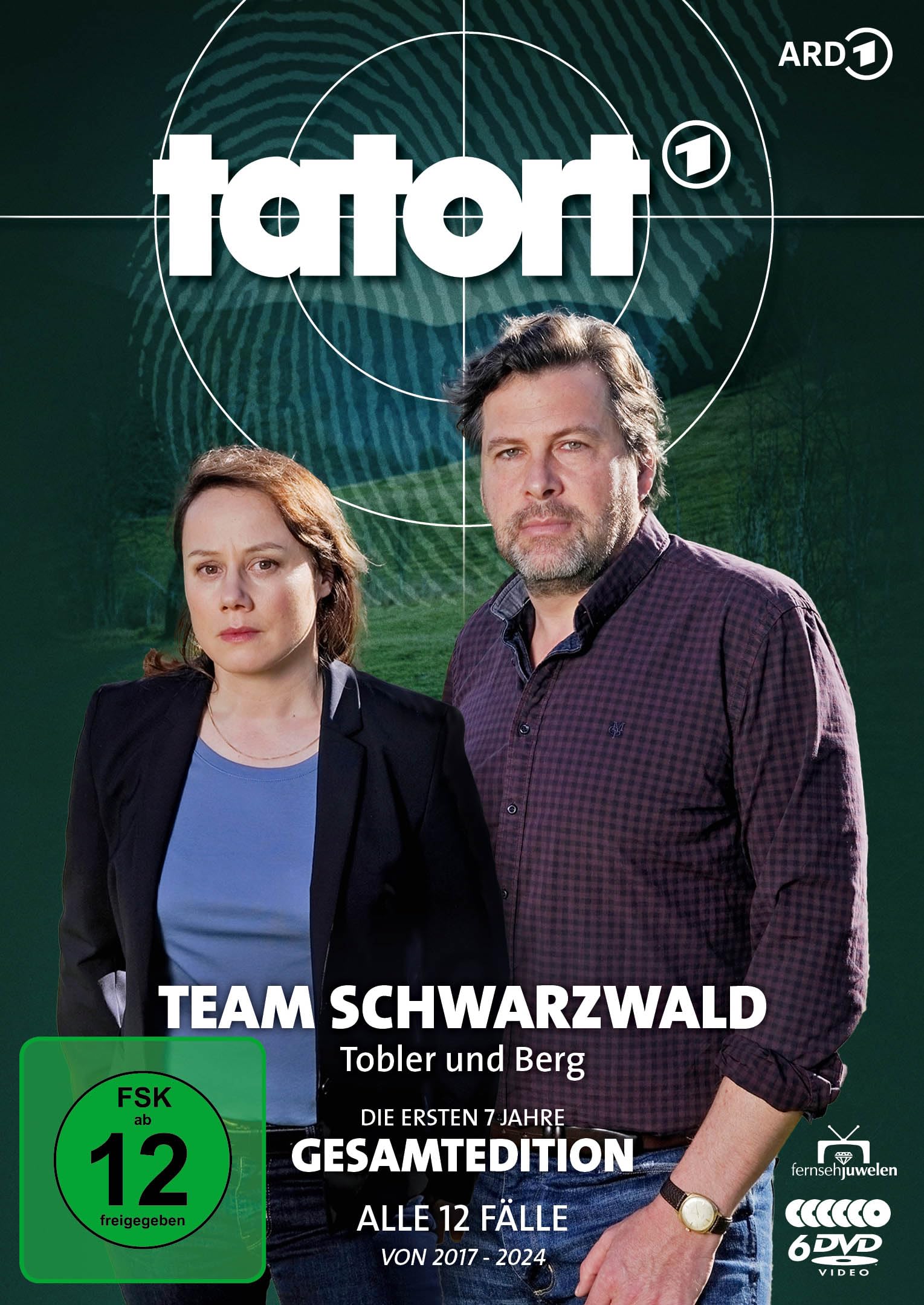 DVD - Tatort - Team Schwarzwald: Tobler und Berg - Die ersten 7 Jahre (Alle 12 Fälle 2017-2024) Gesamtedition