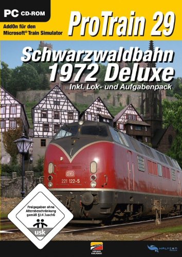 - Train Simulator - ProTrain 29: Schwarzwaldbahn 1972 Deluxe inkl. Lok- und Aufgabenpack