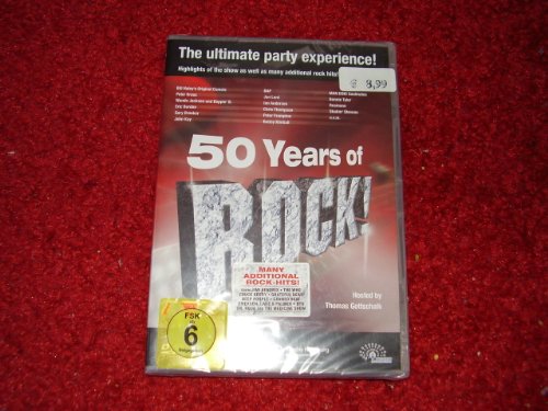 Sampler - 50 Years of Rock ! präsentiert von Thomas Gottschalk / Doppel DVD