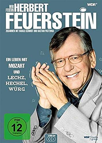 DVD - Wir feiern Herbert Feuerstein: Ein Leben mit Mozart und Lechz, Hechel, Würg (3-DVD SET)