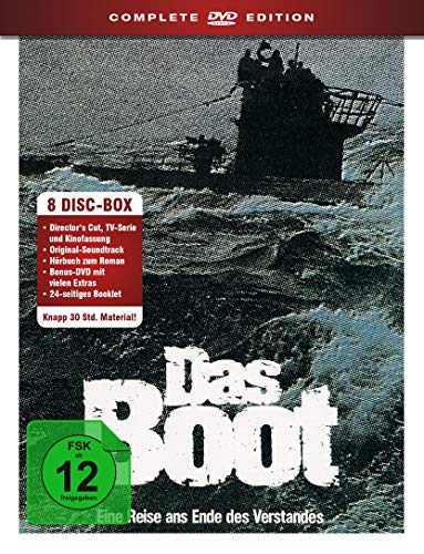 Jürgen Prochnow, Herbert Grönemeyer, Klaus Wennemann, Martin Semmelrogge, Heinz Hoenig, Uwe Ochsenknecht, Claude-Oliver Rudolph, Jan Fedder, Ralf Richter, Hubertus Bengsch, Jürgen Prochnow, Herbert Gr - Das Boot - Complete Edition (Das Original) DVD (8 Discs)