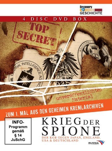 DVD - Krieg der Spione BOX (4 Disc DVD Box)