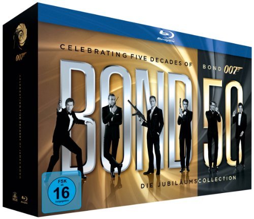 Blu-ray - James Bond Jubiläums Collection [Blu-ray]