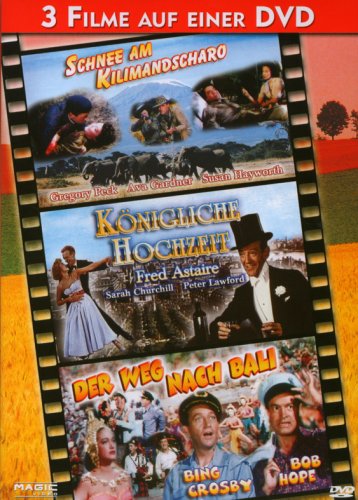 DVD - Schnee am Kilimandscharo / Königliche Hochzeit / Der Weg nach Bali (3 Filme auf 1 DVD)