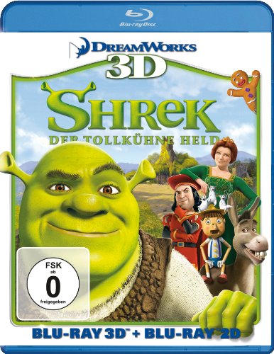 - Shrek - Der tollkühne Held (3D Blu-ray + Blu-ray)