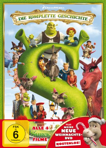  - Shrek 1-4: Die komplette Shrekologie [5 DVDs]