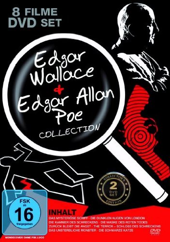 DVD - Edgar Wallace   Edgar Allan Poe Collection (8 Filme / 3 DVD SET) (Collector's Edition)