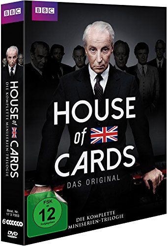 DVD - House of Cards - Die komplette Miniserien-Trilogy (BBC)