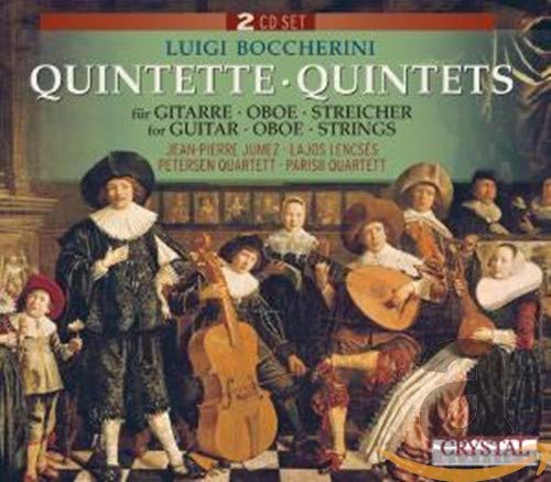 Boccherini , Luigi - Quintette / Quintets für/for Gitarre/Guitar, Oboe/Oboe & Sreicher/Strings (Jumez, Lencses, Petersen Quartett, Parisii Quartett)