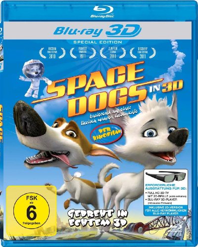  - Space Dogs in 3D [3D Blu-ray] [Special Edition]