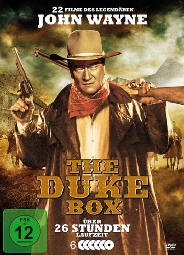 DVD - THE DUKE BOX - John Wayne Special Metallbox (22 Filme - 6 DVDs)