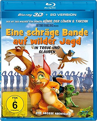 Blu-ray - Eine schräge Bande auf wilder Jagd 3D