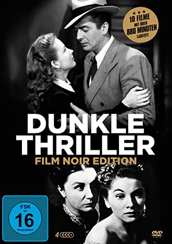 Mature, Victor, Hayward, Louis, Baxter, Anne, Ericson, John, Cash, Johnny, Engels, Wera, Hassan, Tamer, Olivier, Laurence, Lockwood, Margaret, Hitchcock, Alfred, Tanter, Paul, Lamac, Carl, Karn, Bill, - Film Noir Edition - Dunkle Thriller der Filmgeschichte [4 DVDs]