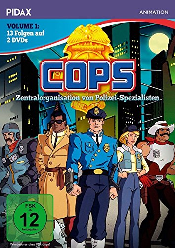  - C.O.P.S., Vol. 1 / Die ersten 13 Folgen der erfolgreichen Serie (Pidax Animation) [2 DVDs]