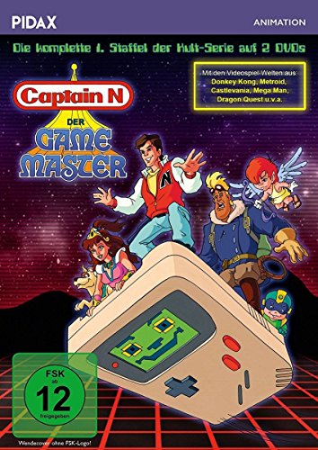  - Captain N: Der Game Master, Staffel 1 / Die komplette 1. Staffel der Kultserie (Pidax Animation) [2 DVDs]