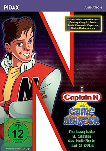  - Captain N: Der Game Master - Staffel 2 / Die komplette 2. Staffel der Kultserie (Pidax Animation) [2 DVDs]