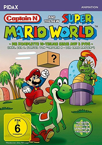  - Captain N and the new Super Mario World / Die komplette 10-teilige Serie inkl. Staffel 3 von CAPTAIN N (Pidax Animation) [2 DVDs]
