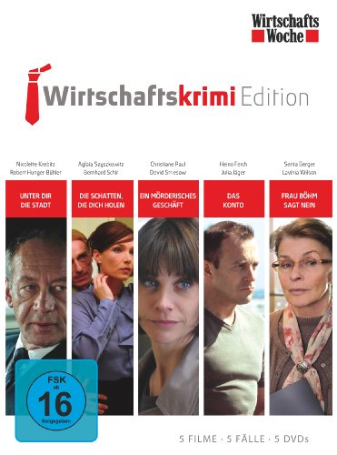 Nicolette Krebitz, Aglaia Szyszkowitz, Christiane Paul, Heino Ferch, Senta Berger, Christoph Hochhäusler, Robert Dornhelm, Martin Eigler, Markus Imboden, Connie Walther, Nicolette Krebitz, Aglaia Szys - Wirschaftskrimi Edition (Wirtschaftswoche) [5 DVDs]