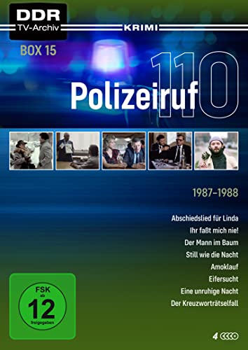 DVD - Polizeiruf 110 - Box 15 (1987 - 1988) (DDR TV-Archiv)