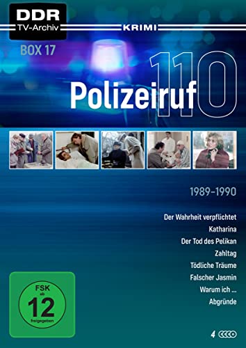 DVD - Polizeiruf 110 - Box 17 (1988 - 1990) (DDR TV-Archiv) (Neuauflage 2017)